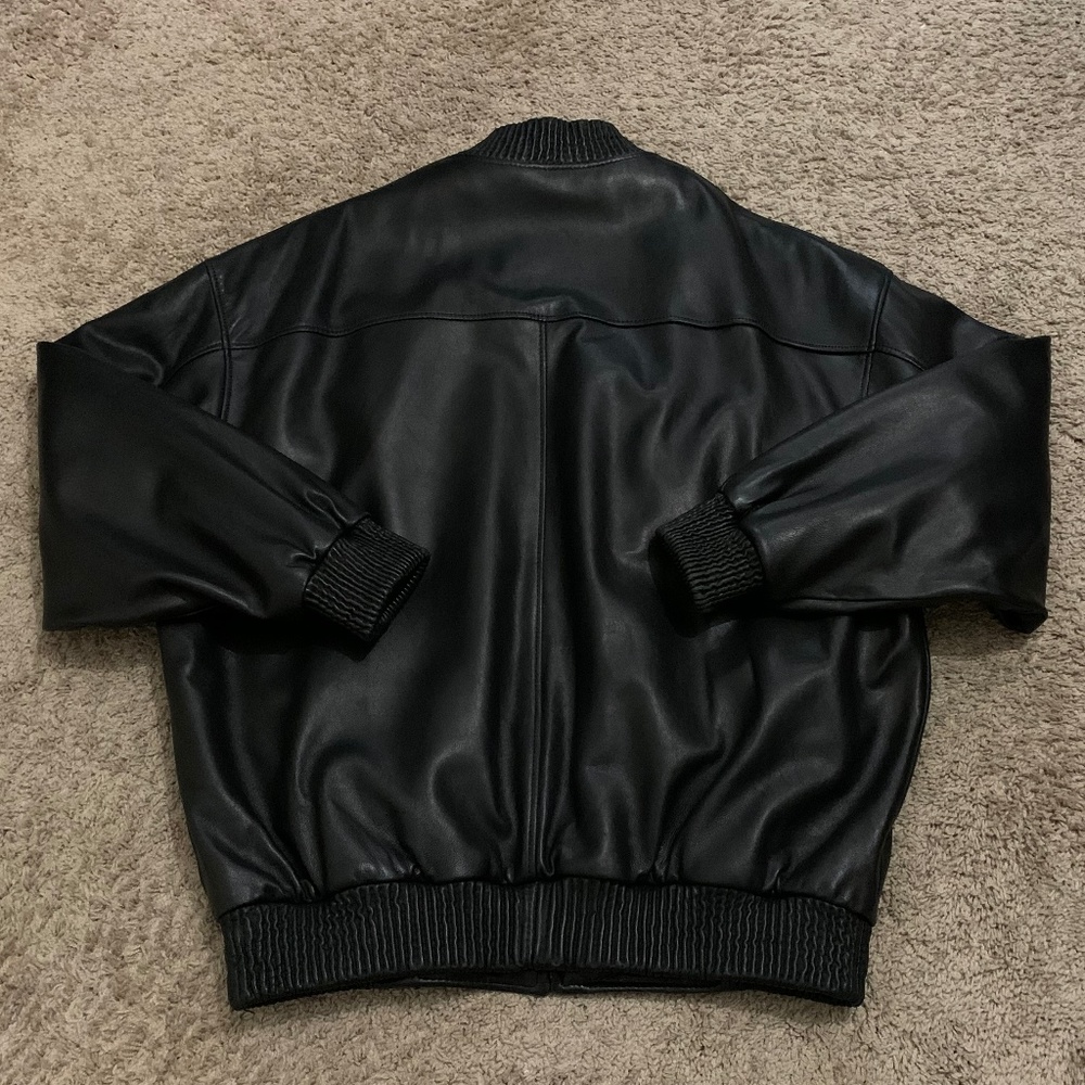 Knoles & Carter Lambskin Soft Leather Jacket 2XL - Picture 2 of 6
